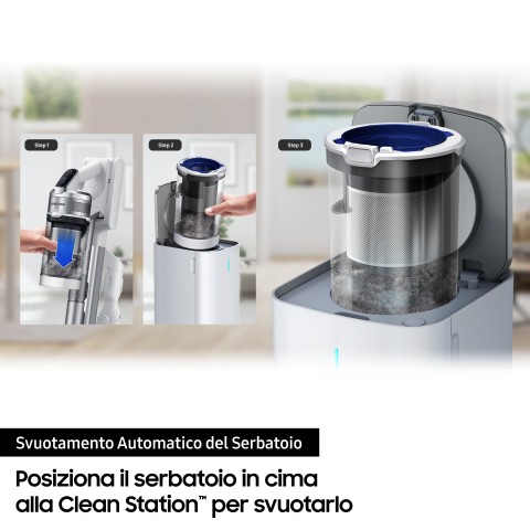 Samsung Clean Station VCA-SAE90A Stazione di pulizia Aspirapolvere elettrica