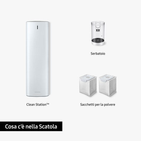 Samsung Clean Station VCA-SAE90A Stazione di pulizia Aspirapolvere elettrica