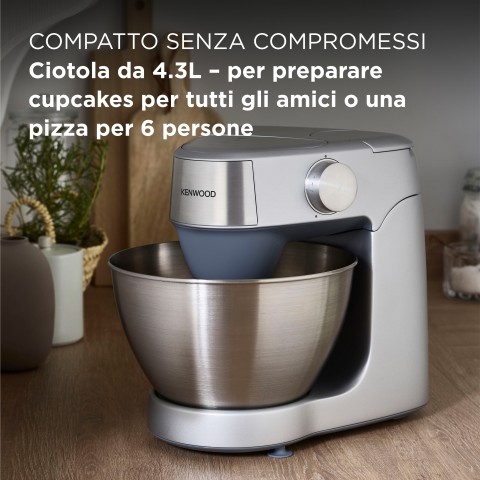 Kenwood Prospero+ KHC29P0SI Impastatrice planetaria 1000W 4.3L