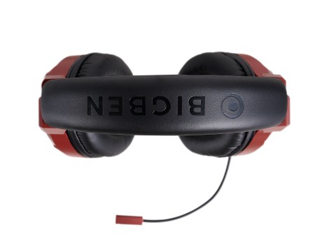 Bigben Interactive PS4OFHEADSETV3R cuffia e auricolare Cablato A Padiglione Gaming Rosso