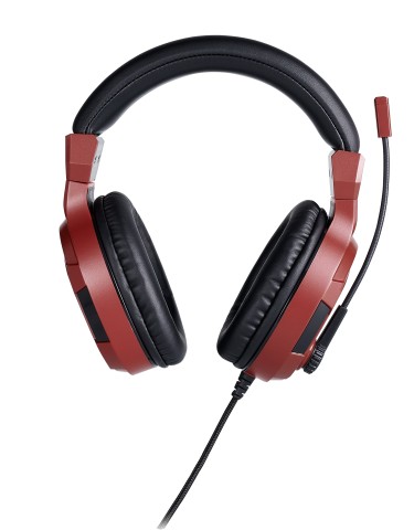 Bigben Interactive PS4OFHEADSETV3R cuffia e auricolare Cablato A Padiglione Gaming Rosso