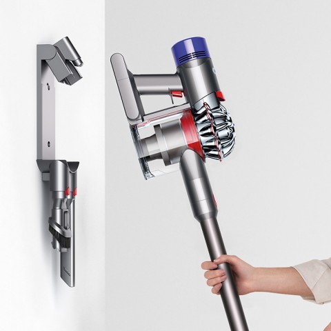 Dyson V8 Advanced Aspirapolvere a bastone 2 in 1 Batteria Secco Senza sacchetto Nichel, Argento