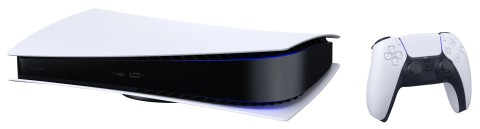 Sony PlayStation 5 Digital Edition 825 GB Wi-Fi Nero, Bianco
