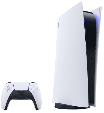 Sony PlayStation 5 Digital Edition 825 GB Wi-Fi Nero, Bianco