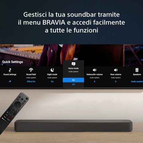 Sony HT-S2000 Soundbar Dolby Atmos a 3.1 canali
