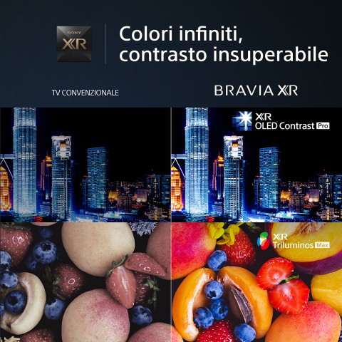 Sony BRAVIA XR | XR-55A95L | QD-OLED | 4K HDR | Google TV | ECO PACK | BRAVIA CORE | Perfect for PlayStation5 | Seamless Edge Design