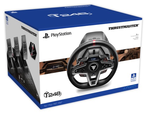 Thrustmaster T248 Nero Sterzo + Pedali PC, PlayStation 4, PlayStation 5
