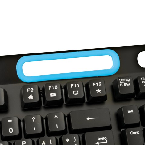 Techmade ST-GKB8153 tastiera Gaming USB QWERTY Italiano Nero