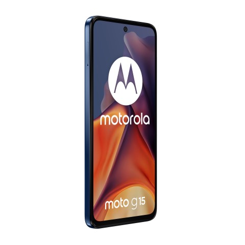 Motorola moto g15 17,1 cm (6.72") Doppia SIM Android 15 4G USB tipo-C 8 GB 512 GB 5200 mAh Blu marino
