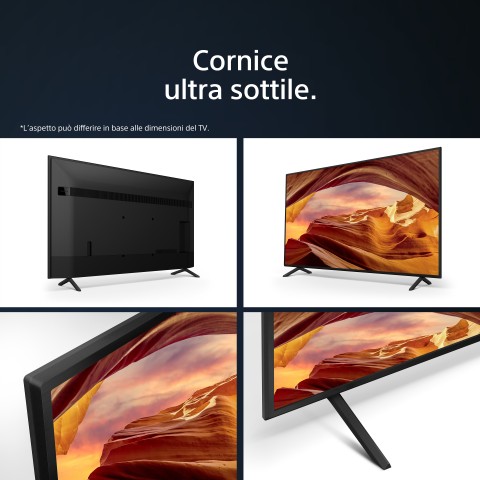 Sony BRAVIA | KD-55X75WL | LED | 4K HDR | Google TV | ECO PACK | BRAVIA CORE | Narrow Bezel Design