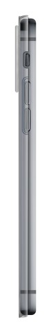 Cellularline Fine - iPhone 14 Pro Max Cover in gomma morbida ultra sottile e trasparente