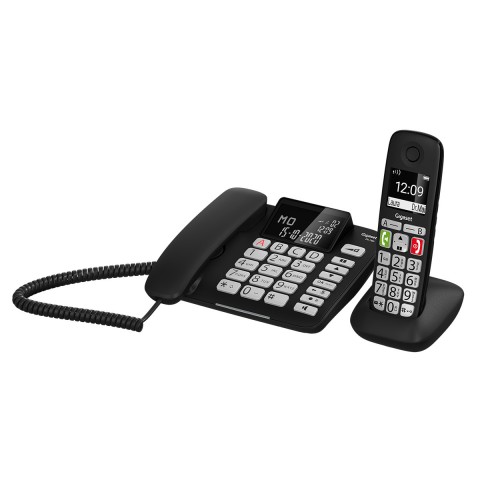 Gigaset DL780 Plus Telefono analogico/DECT Identificatore di chiamata Nero