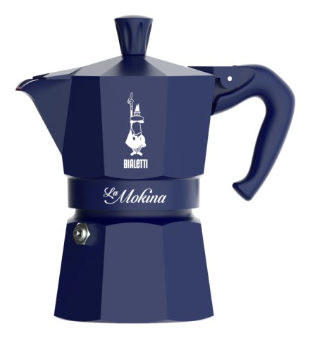 Bialetti 0005411 caffettiera manuale Moka 0,118 L Blu