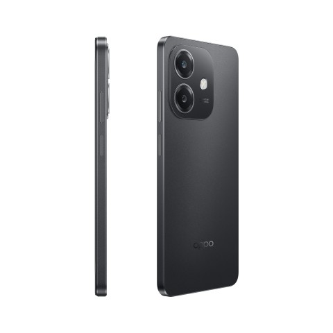 OPPO A40 Smartphone, Fotocamera AI 50MP, Selfie 5MP, Display 6.67” 90HZ LCD HD+, 5100mAh, RAM 4 Esp 8GB (+4GB Virtuali) +ROM 128GB, IP54, [Versione Italia], Sparkle Black