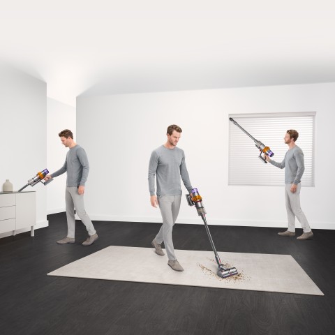 Dyson V15 Detect Aspirapolvere a bastone 2 in 1 Batteria Secco Senza sacchetto Nichel