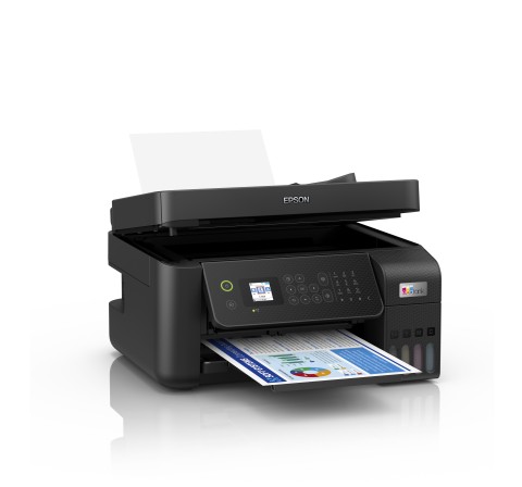 Epson EcoTank ET-4800 stampante multifunzione inkjet 4-in-1 A4, serbatoi ricaricabili alta capacità, 4 flaconi inclusi pari a 7500pag B/N 4500pag colore, Wi-FI Direct, USB