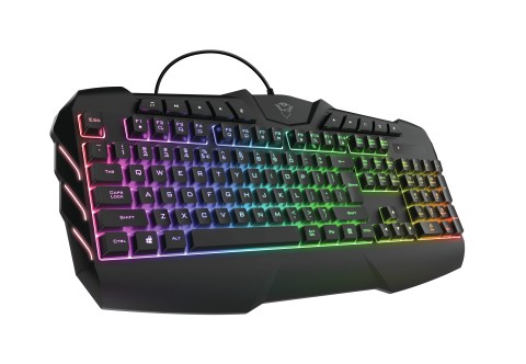 Trust GXT 881 ODYSS tastiera Gaming USB QWERTY Italiano Nero