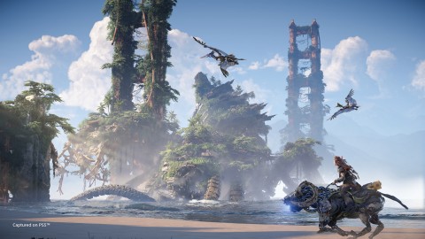 Sony Horizon: Forbidden West, Standard Edition Arabo, Tedesca, ESP, Francese, ITA, Giapponese, Polacco, Portoghese, Russo PlayStation 4