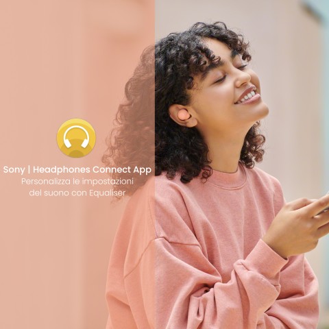 Sony Auricolari WF-C500 True Wireless - Fino a 20 ore di durata della batteria con custodia di ricarica - Compatibile con l'Assistente Vocale - Microfono integrato per le telefonate - Connessione Bluetooth affidabile - Arancione