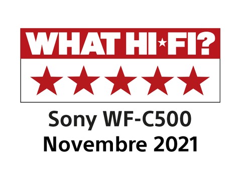 Sony Auricolari WF-C500 True Wireless - Fino a 20 ore di durata della batteria con custodia di ricarica - Compatibile con l'Assistente Vocale - Microfono integrato per le telefonate - Connessione Bluetooth affidabile - Bianco