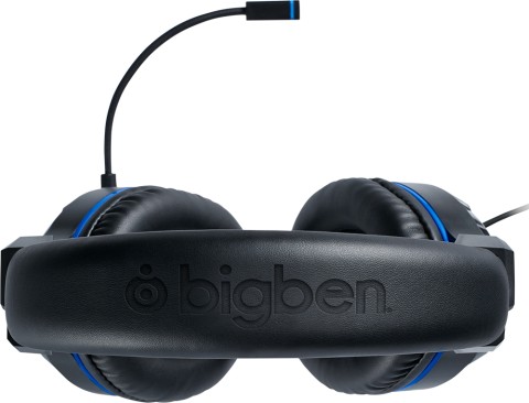 Bigben Interactive PS4OFHEADSETV3 cuffia e auricolare Cablato A Padiglione Gaming Nero, Blu