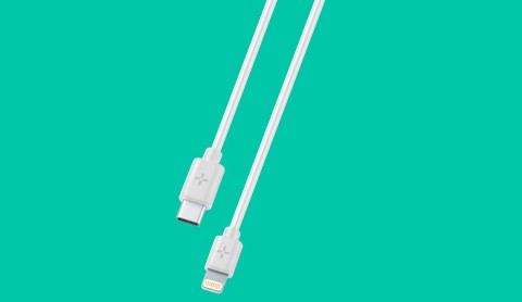 PLOOS - CABLE 100cm - USB-C to Lightning Cavo da USB-C a Lightning per ricarica e trasferimento dati