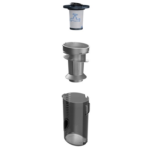 Rowenta RH6837 Aspirapolvere a bastone 2 in 1 Batteria Secco Senza sacchetto 0,55 L Viola, Grigio