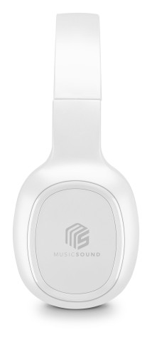 Music Sound Basic Cuffia on-ear Bluetooth dotata di remote control e microfono