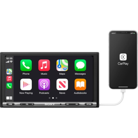 Sony XAVAX3250ANT Ricevitore multimediale per auto Nero 55 W Bluetooth