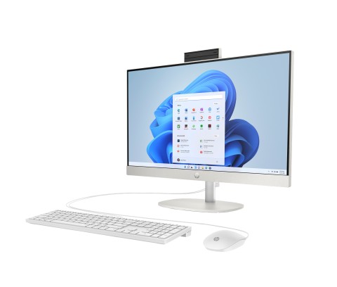 HP 23.8 inch All-in-One 24-cr0044nl PC Intel® Core™ i3 i3-1315U 60,5 cm (23.8") 1920 x 1080 Pixel PC All-in-one 8 GB DDR4-SDRAM 512 GB SSD Windows 11 Home Wi-Fi 6 (802.11ax) Bianco
