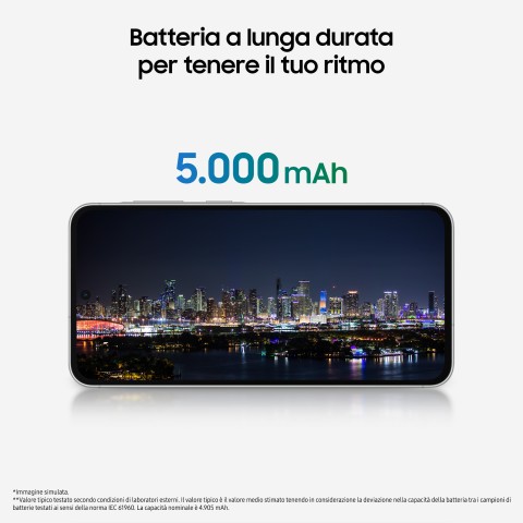 Samsung Galaxy A56 5G, Smartphone con Funzioni intelligenti, Display Super AMOLED 6.7”, 8GB RAM, 256GB, Camera 50MP, Batteria 5.000 mAh, IP67, Awesome Pink
