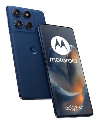 Motorola edge 60 con Moto AI (8/256GB, Fotocamera 50+50+10MP, selfie 50MP, Display 6.67" pOLED 120Hz, MediaTek Dimensity 24M, batteria 5200mAh, ricarica 68W, Android 15), PANTONE Gibraltar Sea