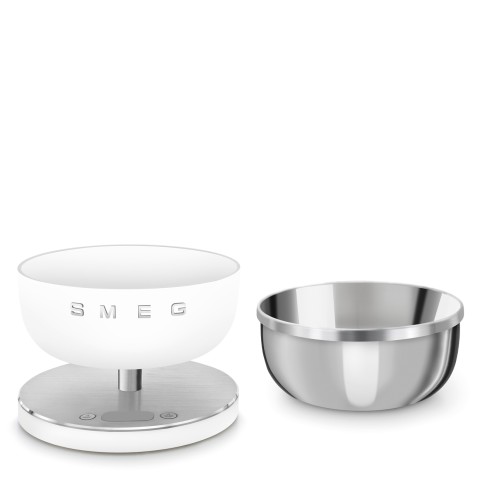 Smeg Bilancia da cucina Linea Collezione - Bianco Opaco - KSC01WHMWW