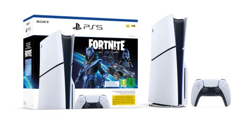 Sony Playstation 5 Slim Fortnite 1 TB Wi-Fi Nero, Bianco