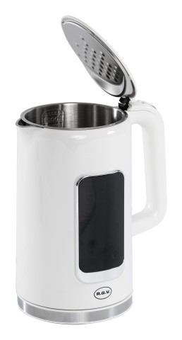 RGV 00000111420 bollitore elettrico 1,7 L 2200 W Nero, Bianco