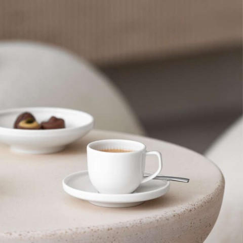 Villeroy & Boch Afina piattino Porcellana Bianco 1 pz
