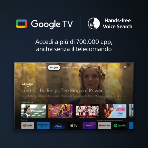 Sony XR-55A80L 139,7 cm (55") 4K Ultra HD Smart TV Wi-Fi Nero