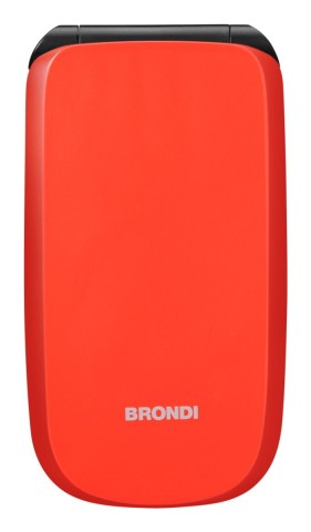 Brondi Raptor 7,11 cm (2.8") 106 g Nero, Arancione Telefono per anziani