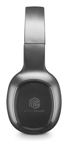Music Sound Basic Cuffia on-ear Bluetooth dotata di remote control e microfono