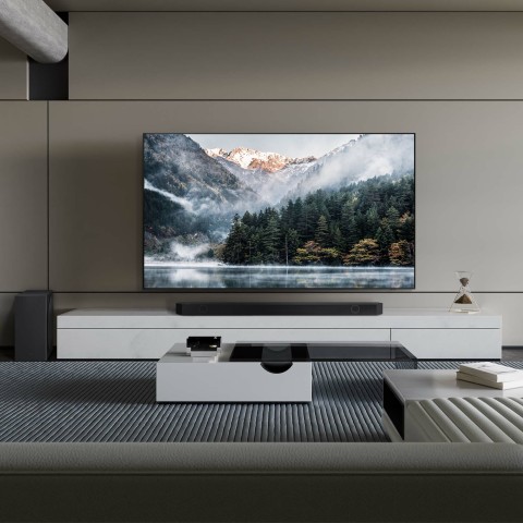 Samsung Soundbar HW-Q800D/ZF Serie Q, 11 Speaker, Wireless Dolby Atmos, Audio a 5.1.2 Canali, Q-Simphony, Alexa integrato e compatibile con Google Assistant, Black 2024