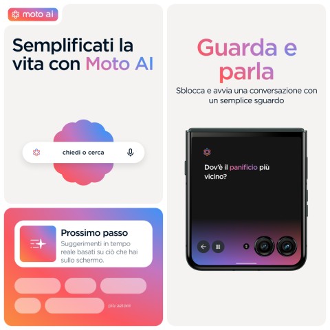 Motorola razr 60 Ultra con Moto AI (16/512GB, 50+50MP, selfie 50MP, display esterno 4.0" interno 7" pOLED 165Hz, Qualcomm Snapdragon 8 Elite, 4700mAh, 5G, Dual SIM, Android 15) PANTONE Scarab