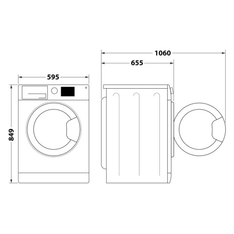 Hotpoint Ariston Asciugatrice a libera installazione NT M11 92WK IT R
