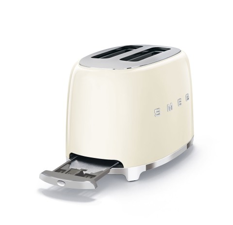 Smeg Tostapane 50's Style – Panna LUCIDO 2x2 – TSF01CREU
