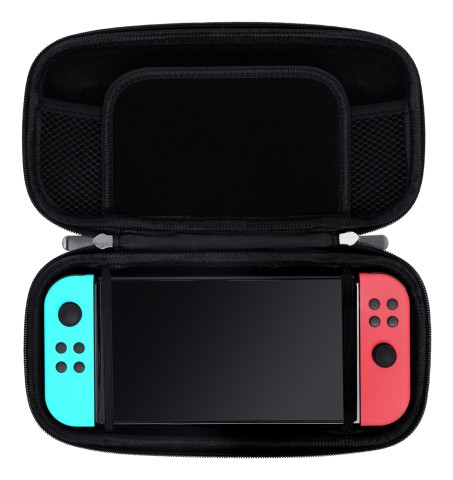 Trust GXT 1248S Custodia rigida Nintendo Nero, Blu, Rosso