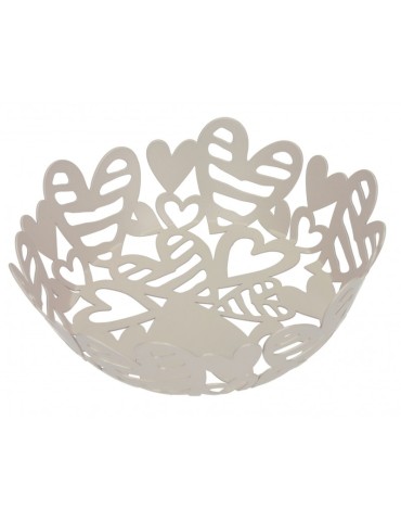 BRANDANI 54274 cestino per il pane Rotondo Metallo Argento
