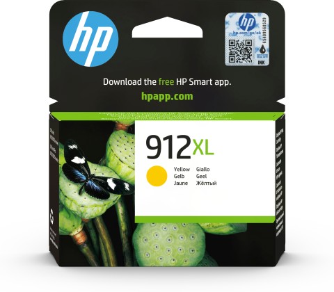 HP Cartuccia di inchiostro giallo originale 912XL ad alta capacità