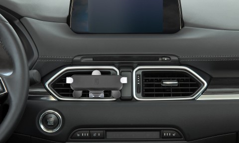 Cellularline Slide Fit - Universal Supporto smartphone da auto con sistema di inserimento facilitato