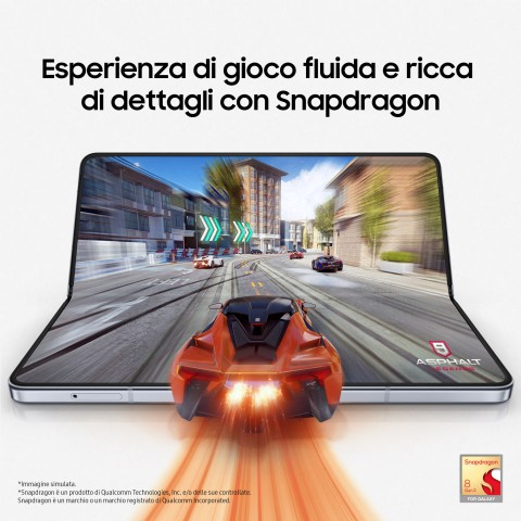Samsung Galaxy Z Fold5 Smartphone AI RAM 12GB Display 6,2"/7,6" Dynamic AMOLED 2X Cream 256GB