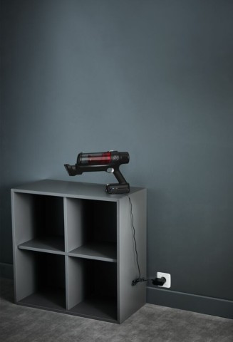 Rowenta RH6A71 Aspirapolvere a bastone 2 in 1 Batteria Secco Senza sacchetto Alluminio, Rosso