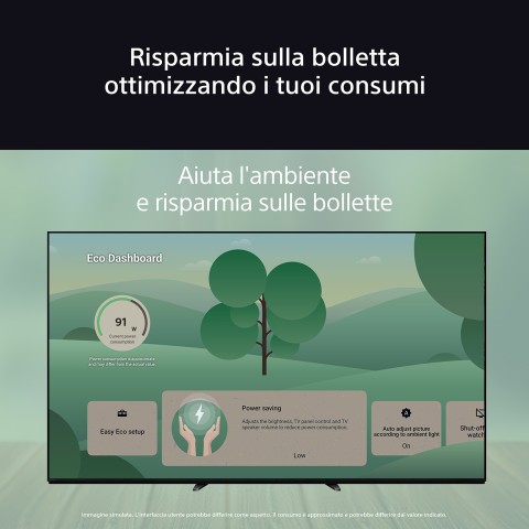 Sony BRAVIA 8 OLED 65 Pollici 4K HDR Google Smart TV (2024) | Gaming Menu per PlayStation 5, IMAX Enhanced, Dolby Vision Atmos, Chromecast, AirPlay, 120Hz 65XR83